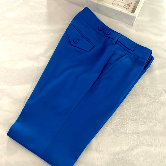 royal blue dress pants The Black Tux Royal Suit Pants-Classic In Blue | Size: 46/30 main image 1